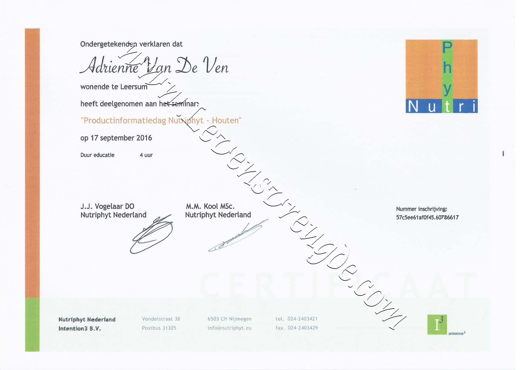 Product info nutriphyt